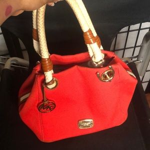 Michael Kors canvas bag